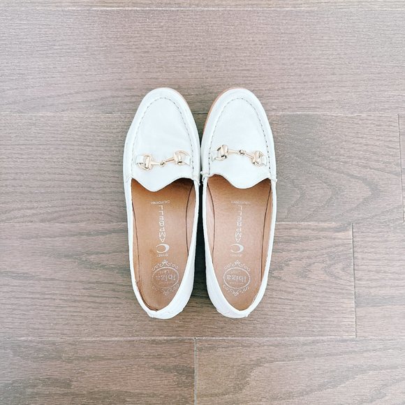 JEFFREY CAMPBELL Garcon White Loafers - Size 7 - Picture 1 of 7